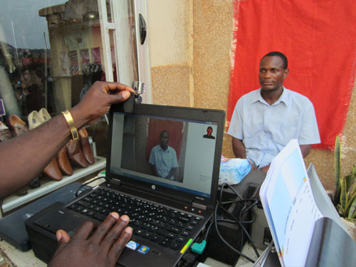 GHANA voter registration